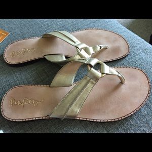 Lilly Pulitzer sandals!